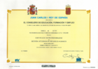 Diploma de Certificado de profesionalidad
